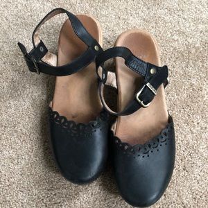 Dansko Black Clogs